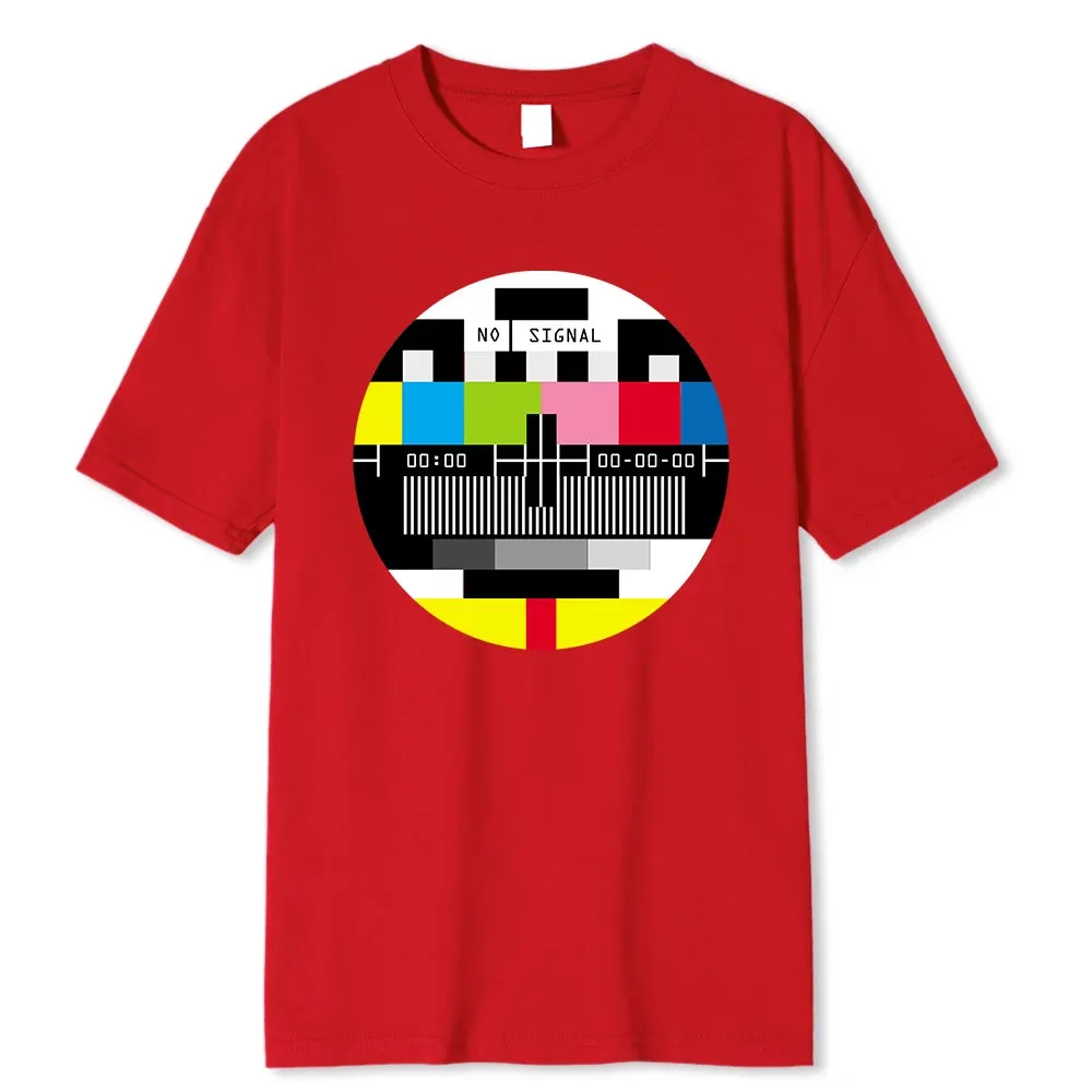 No Signal Hip Hop Style Men's Tee